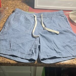 Men's Blue Casual Shorts